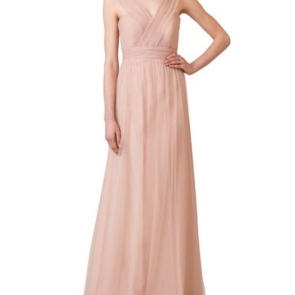 Jenny Yoo: Anabelle Tulle Blush Gown (size 10) - Picture 5 of 7